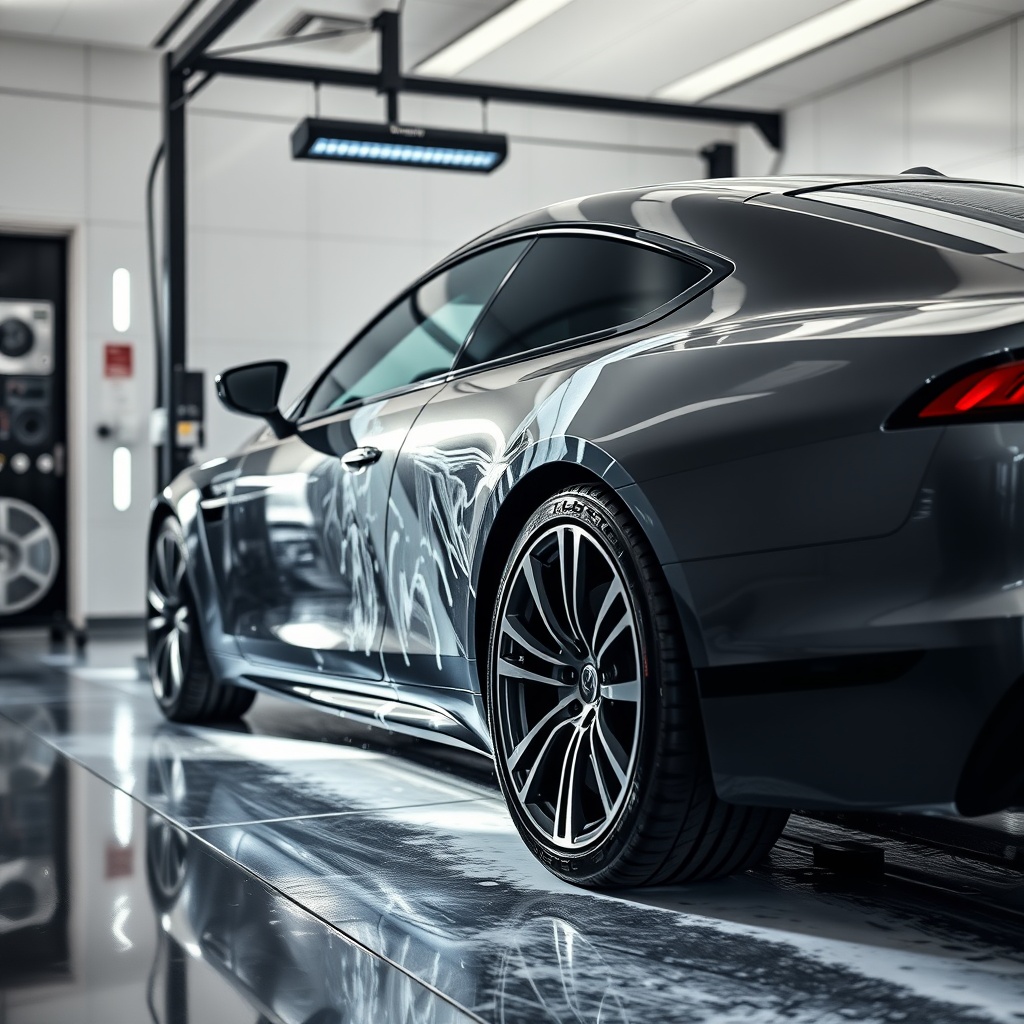 Luxurious car wash at Luxrinse