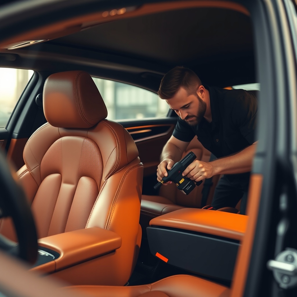 Interior detailing and upholstery cleaning