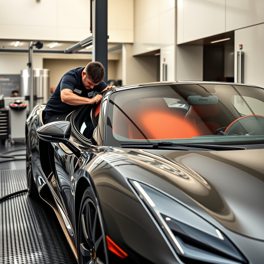 Luxury car wash service in Singapore