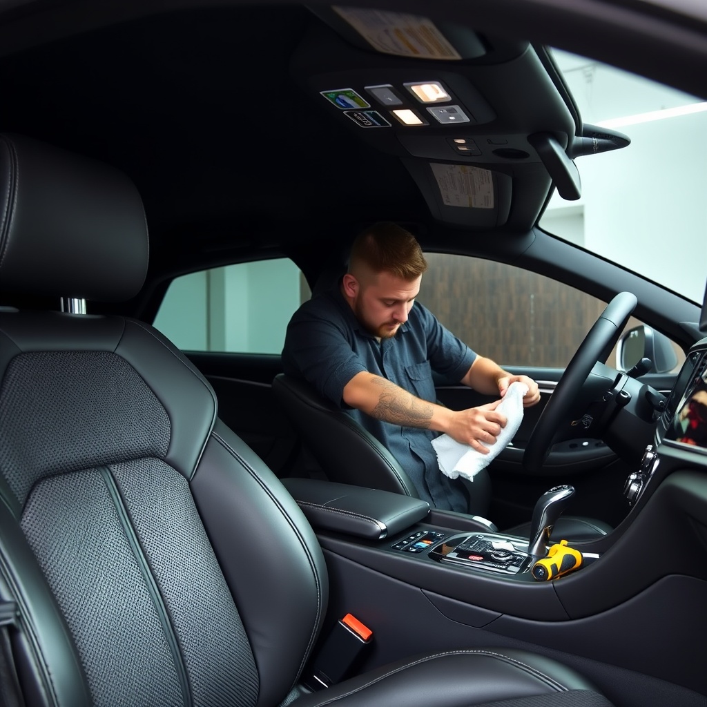 Interior detailing service