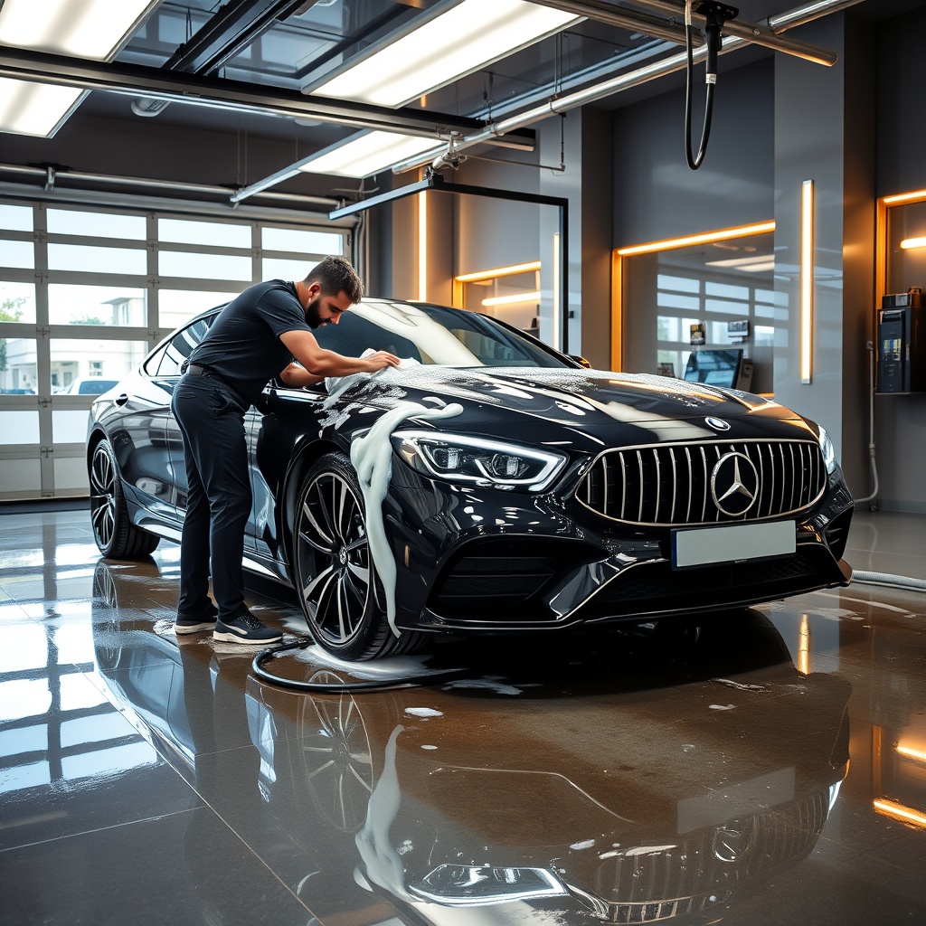 Hand wash and wax service