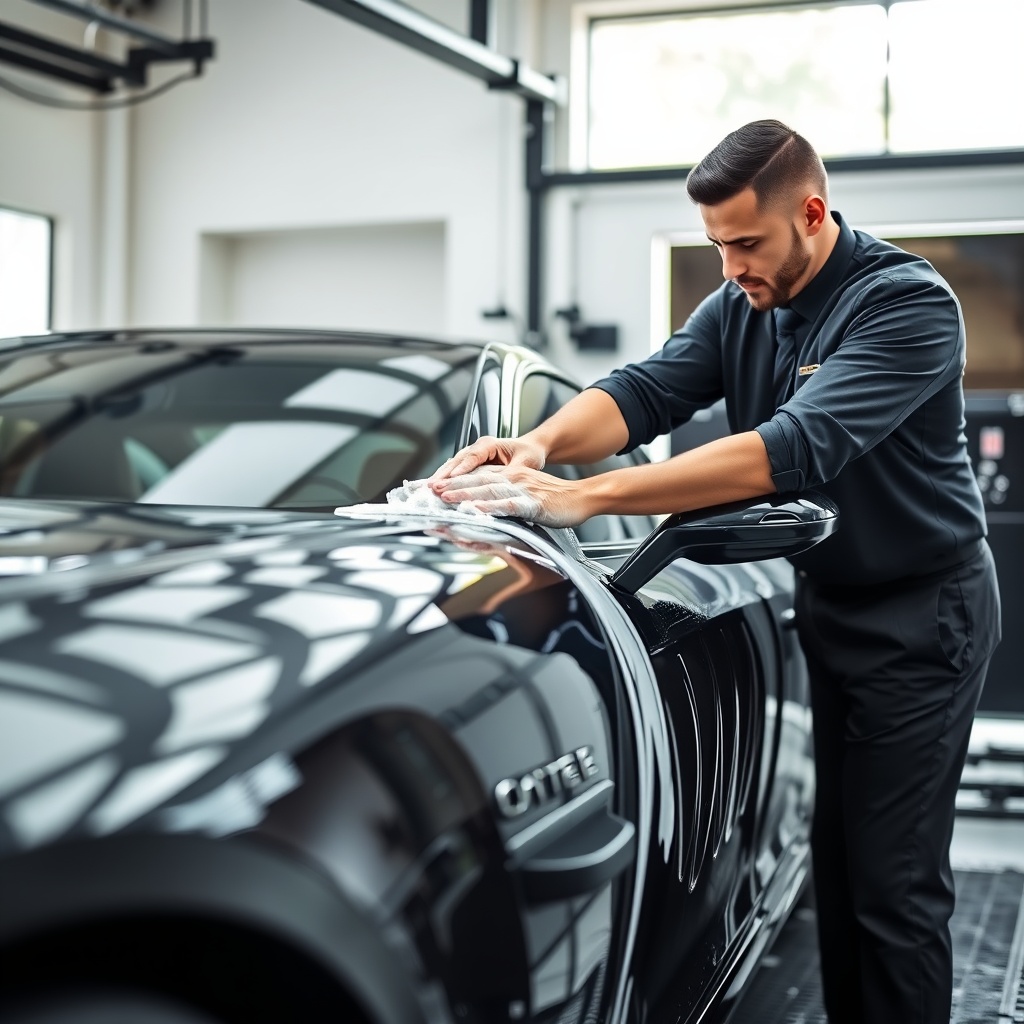 Luxury car wash service